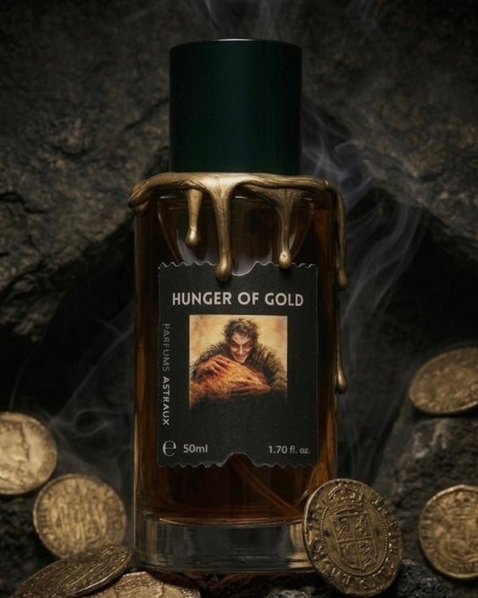 Parfums Astraux 3rd year anniversary :  Hunger of Gold